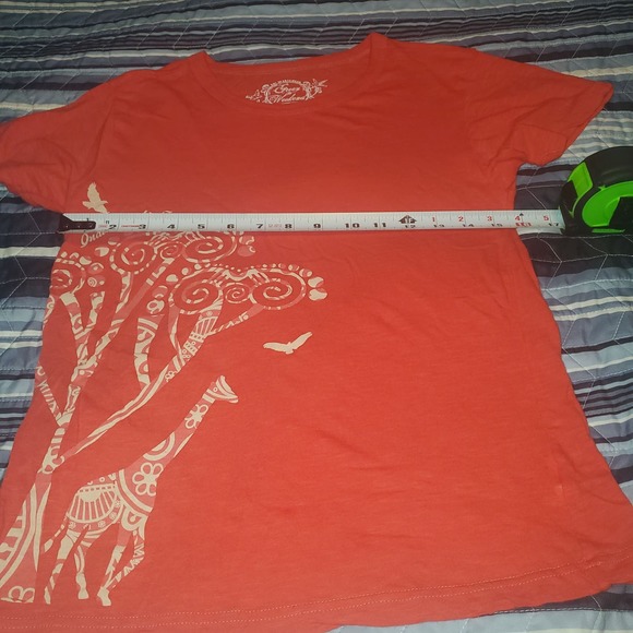 Indianapolis Zoo Souvenir Women's Size S Tee Giraffe - Picture 5 of 6